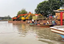 Muara Karangantu Alami Pendangkalan, BBWSC3 Lakukan Normalisasi 1,5 Kilometer