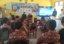 Disela MPLS, Siswa SDN Banyuasih 1 Pandeglang Diajak Jaga Terumbu Karang