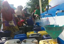 Belum Terlayani PAM, 351 KK di Kasemen Andalkan Bantuan Air Bersih dari BPBD