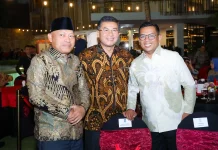 Gubernur Andra Soni Hadiri Penyambutan Peserta Raker APPSI