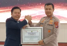 Kapolres Pandeglang Raih Presisi Award