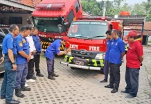 Damkar Lebak Imbau Waspada Kebakaran Musim Kemarau