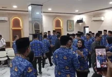 Sebangaki 29 Pejabat di Pemkot Serang Dilantik