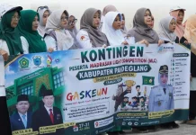 Bupati Dewi Lepas Kontingen madrasah ke MLC Tingkat Provinsi Banten