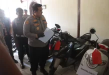Polresta Serang Kota Bongkar Jaringan Curanmor yang Beraksi di 17 Lokasi