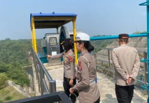 Kapolres Lebak Pastikan Bendungan Karian Siap Hadapi Karhutla