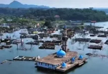 Waduk Karian Surut, Kampung Somang Lebak Muncul Lagi Usai Tenggelam