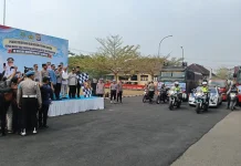 Kapolda Lepas Pendistribusian Air ke Enam Kecamatan Terdampak Kemarau di Serang