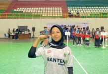 Danik Bidik Emas untuk Cilegon pada Porprov VII Banten