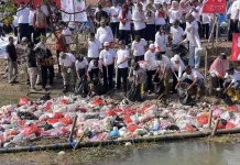 Irigasi Kasemen Diserbu Sampah Kiriman, BBWS C3 Turun Tangan