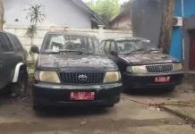 Pemkab Pandeglang Lelang Puluhan Kendaraan Dinas Rusak