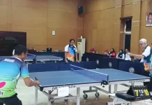 Meriahkan HUT ke-81 RI, Pemkot Cilegon Gelar Turnamen Tenis Meja ASN