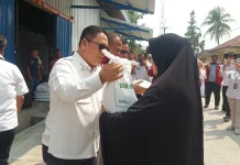 Sebanyak 220.428 KK Lebak Terima Bantuan Beras Tiga Bulan
