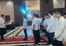Dilantik, Kadin Lebak Diminta Gaet Investor dan Kawal UMKM