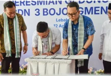 Bupati Lebak Resmikan Renovasi SDN 03 Bojongmenteng