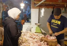Harga Ayam Potong di Pandeglang Tembus Rp40.000 Per Kilo