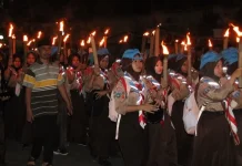 Peringati HUT RI, Pemkab Lebak Gelar Pawai Obor