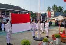 Kemenag Lebak Gelar Upacara HUT ke-81 RI
