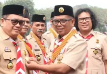 Wabup Lebak Terima Lencana Dharma Bhakti Pramuka