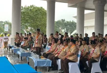 Kwarda Banten Gelar Upacara Peringatan Hari Ulang Tahun Pramuka ke-65