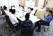Gubernur Andra Soni Pesan Jaga Persatuan kepada Pengurus PWNU Banten