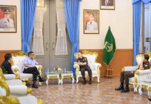 Silaturahmi Bareng Kajati, Gubernur Banten Andra Soni Bicara Program Pembangunan