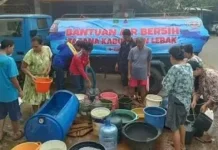 Kekeringan Meluas, BPBD Lebak Salurkan 382 Ribu Liter Air Bersih