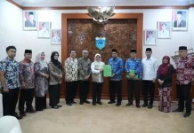 Bupati Dewi Lepas Dua ASN Pandeglang ke MTQ VIII KORPRI Nasional