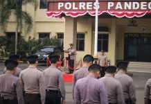 Polres Pandeglang Gelar Upacara Peringatan Hari Juang Polri 2026