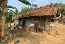 Keluarga Prasejahtera di Pandeglang Tinggal di Gubuk Reyot