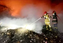 Dua Tempat Pembuangan Sampah di Pandeglang Terbakar