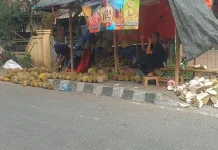 Panen Raya Durian Baduy, Penjual Ramai kan Kota Rangkasbitung