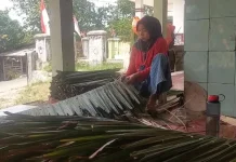 Dari Pabrik ke Atap Rumbia, Aji Buka Lapangan Kerja