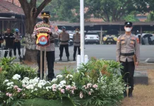 Haornas, Polresta Serang Kota Ingatkan Warga Waspadai Abu Vulkanik