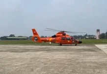 Dukung Pencarian Jurnalis, Tim SAR Kerahkan Helikopter HR-3604