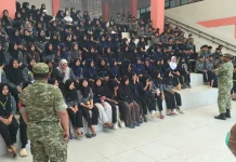 Siswa Sekolah Rakyat Pandeglang Dapat Pelatihan Kedisiplinan