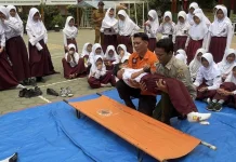 BPBD Kota Serang Latih Siswa SD Kenali Ancaman Bencana Sejak Dini