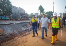 Atasi Banjir, Pemkot Tangsel Bangun Turap 204 Meter di Bukit Nusa Indah