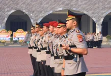 Lima Perwira Menengah Polda Banten Resmi Berganti