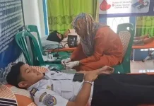 Sambut Harhubnas 2026, Terminal Mandala Lebak Gelar Donor Darah