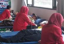 Donor Darah Meriahkan Harhubnas di Terminal Mandala Lebak