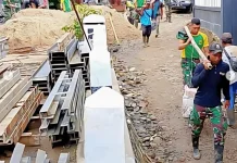 TMMD ke-130 Lebak Andalkan Gotong Royong Masyarakat
