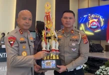 Satlantas Polresta Serang Kota Raih Juara 2 Lomba Mural Hari Jadi Korlantas