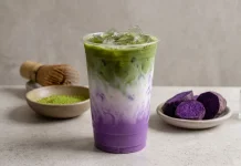 Cara Mudah Bikin Matcha Ube yang Lagi Viral