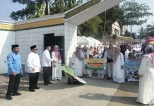 Ribuan Anak Ikuti Peragaan Manasik Haji RA Kabupaten Lebak 2026
