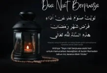 Niat Puasa Ramadan Wajib Setiap Malam