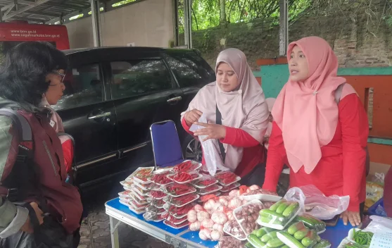 DKPP Cilegon Melakukan Gerakan Pangan Murah