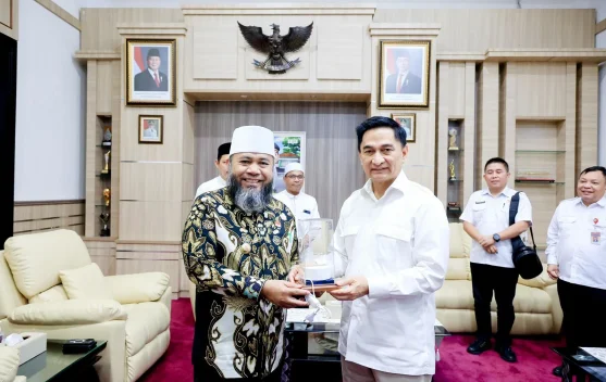 Wagub Terima Kunjungan Gubernur Bengkulu, Bahas Zakat hingga Retret ASN