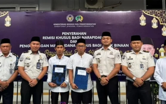 Ratusan WBP Rangkasbitung Terima Remisi Lebaran