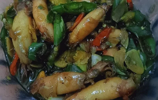 Resep Gurih Pedas Cumi Asin Cabai Hijau